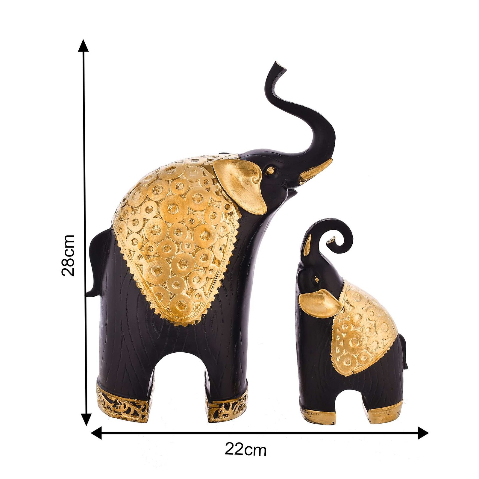 Elephant Pair Statue - Image 2